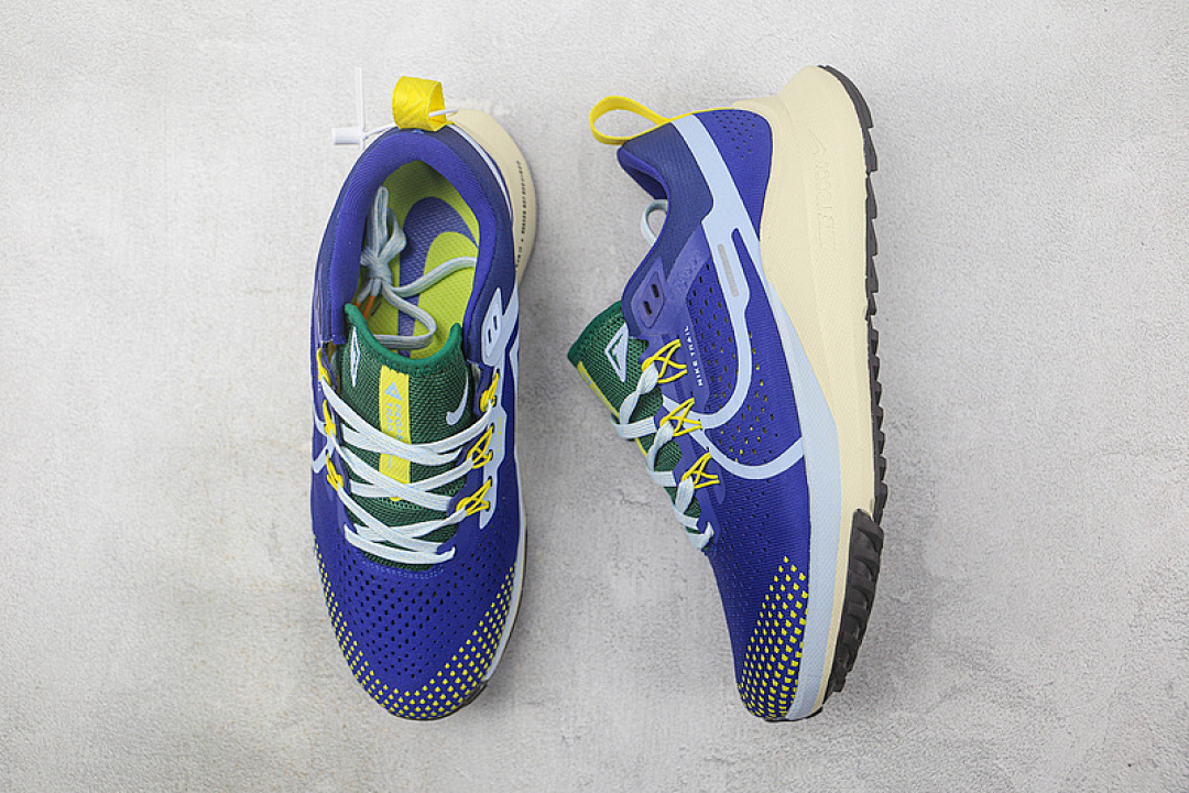Nike [DJ6158-400]-[PEGASUS TRAIL 4 NAVY BLUE/BEIGE/GREEN]-[MAN:40-45] - Image 3