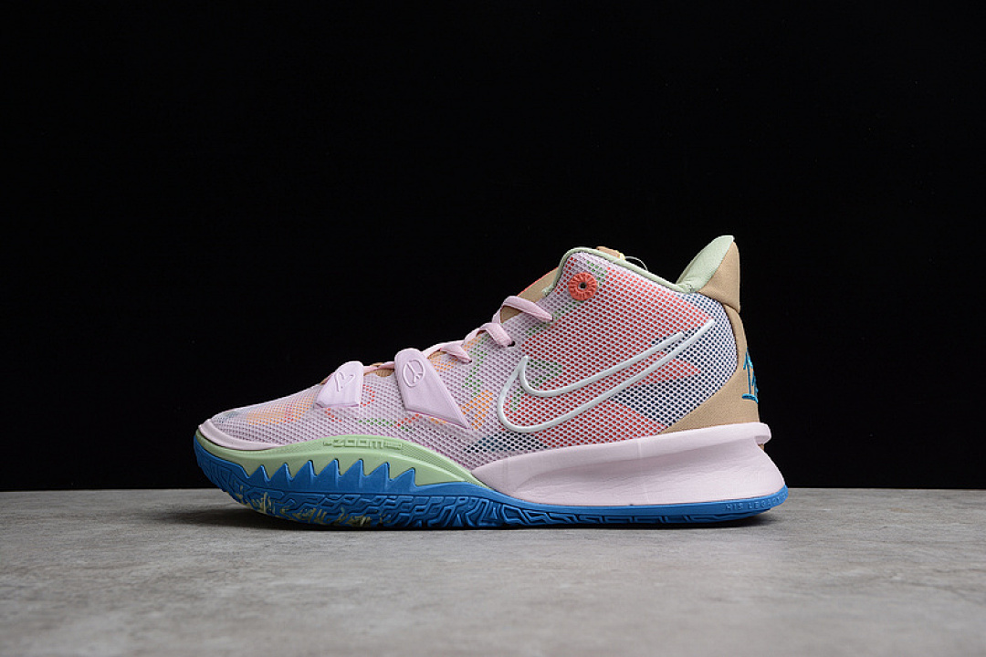 Unbranded [CQ9327-600]-[KYRIE 7 EP 1 WORLD PEOPLE REGAL PINK/HEMP/HONEYDEW/WHITE]-[MAN:40-46], photo 1