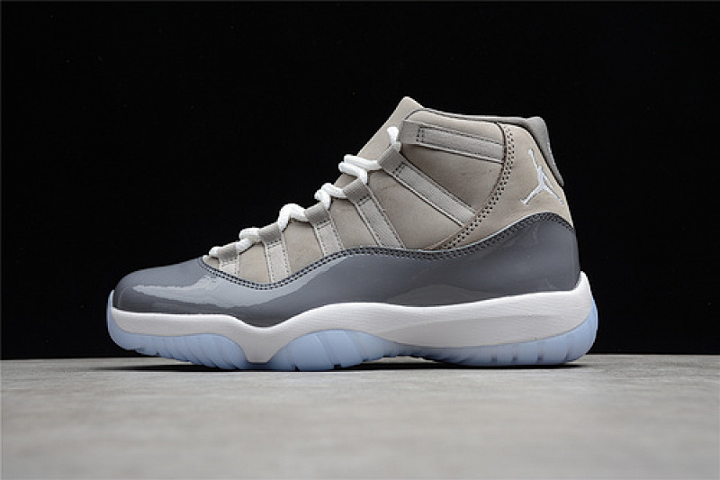 Jordan AIR Jordan 11 RETRO 2021 MEDIUM GREY/WHITE/COOL GREY · CT8012-005, photo 1