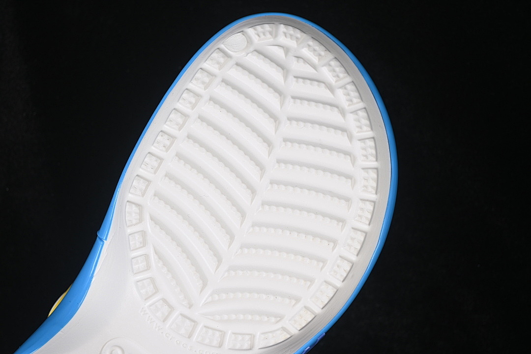 Crocs [ROUND-TOED THICK-SOLED SLIPPERS WHITE/YELLOW/BLUE]-[WOMAN:34-39]-[MAN:40] - Image 3