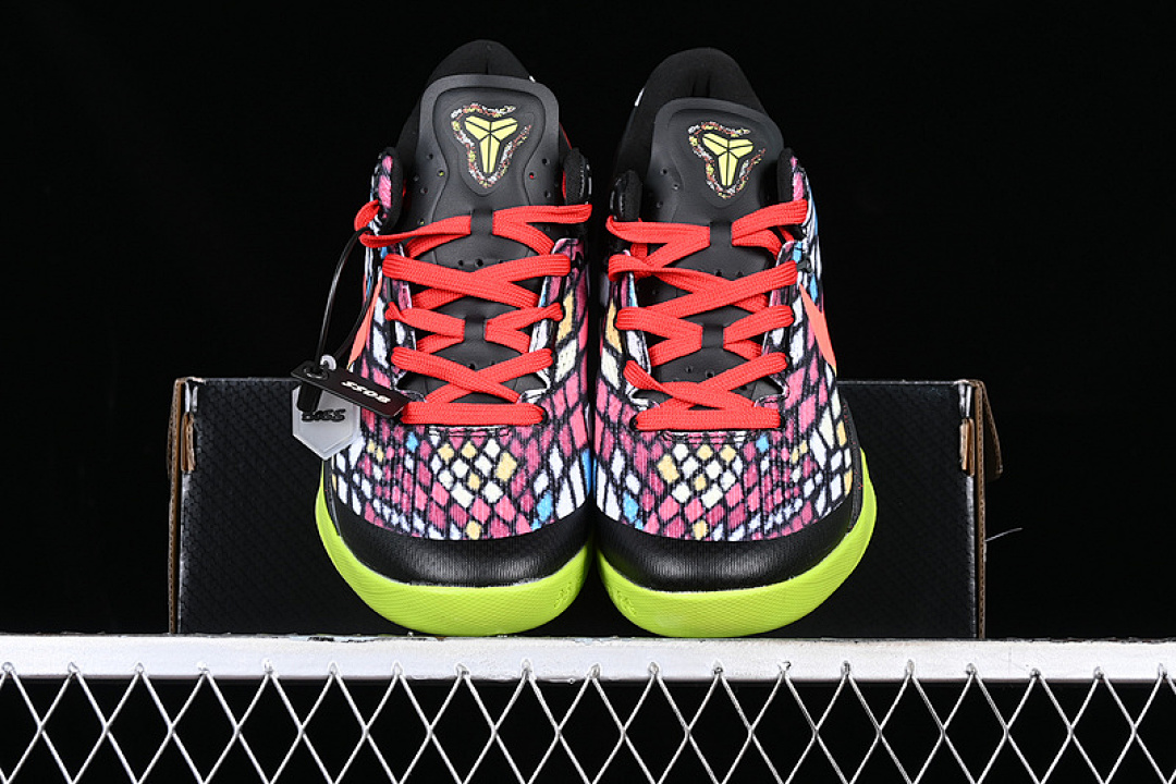 Nike [555086-060]-[KOBE 8 SYSTEM BLACK/ORANGE/GREEN/RED]-[MAN:40-46] - Image 13
