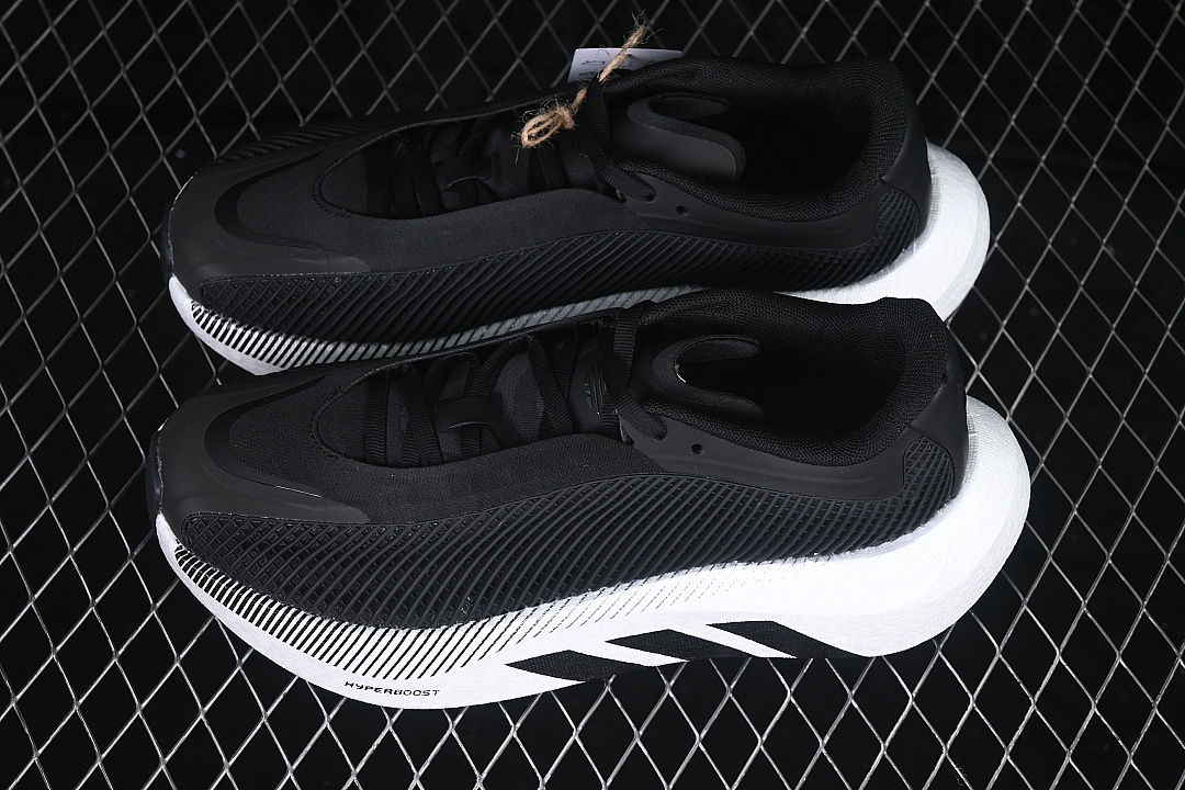 Unbranded [LA6216]-[HYPERBOOST EDGE M POPCORN RUNNING SHOES BLACK/INKINESS]-[WOMAN:36-39]-[MAN:40-48] - Image 10