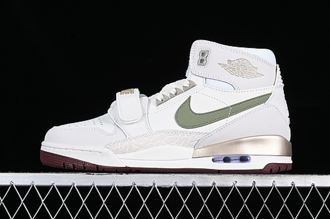Jordan [HF0745-131]-[AIR JORDAN LEGACY AJ312 WHITE/GREY/GREEN]-[WOMAN:36-39]-[MAN:40-46], photo 1