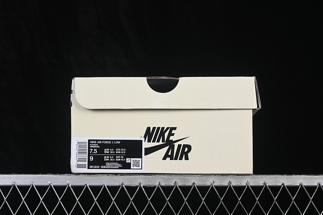 Nike [BK1916-006]-[AIR FORCE 1 07 LOW CASUAL SNEAKERS WHITE/BLACK]-[WOMAN:36-39]-[MAN:40-45] - Image 12