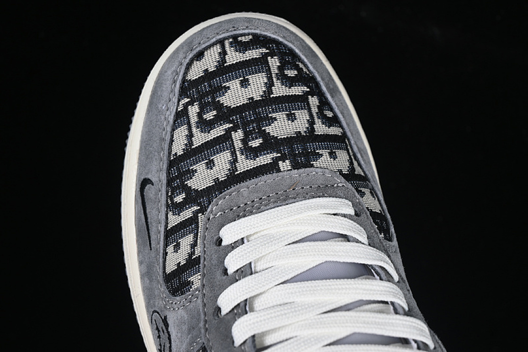 Nike [KK1988-056]-[AIR FORCE 1 07 LOW WHITE/GREY/BLACK]-[WOMAN:36-39]-[MAN:40-45] - Image 10