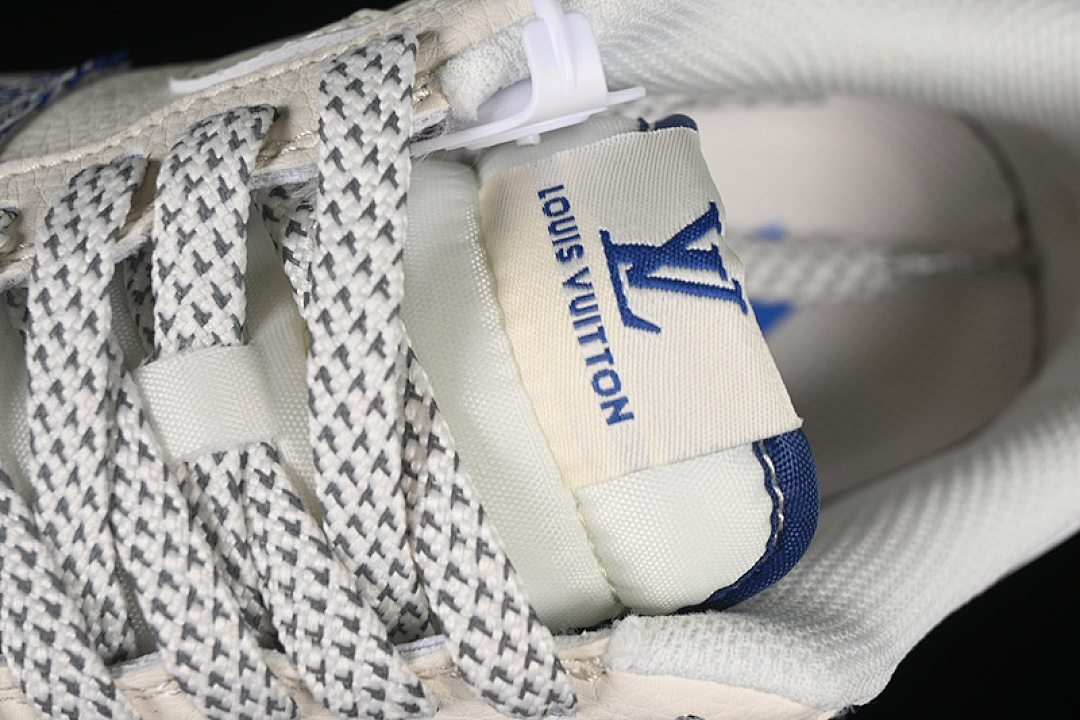Nike [XS1958-586]-[AIR FORCE 1 07 LOW WHITE/GREY/BLUE]-[WOMAN:36-39]-[MAN:40-45] - Image 9