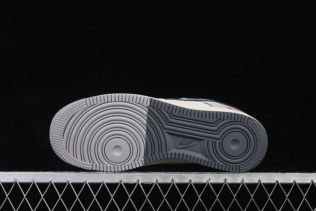 Nike [HT5088-628]-[AIR FORCE 1 07 LOW CASUAL SNEAKERS RED/WHITE/DARK GRAY]-[WOMAN:36-39]-[MAN:40-45] - Image 14