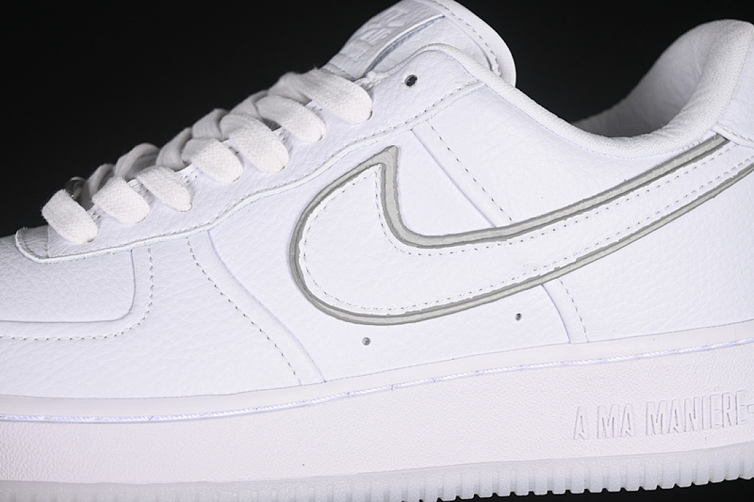 Nike [HF4084-100]-[A MA MANIÉRE AIR FORCE 1 07 LOW WHITE/WHITE/WHITE]-[WOMAN:36-39]-[MAN:40-45] - Image 8