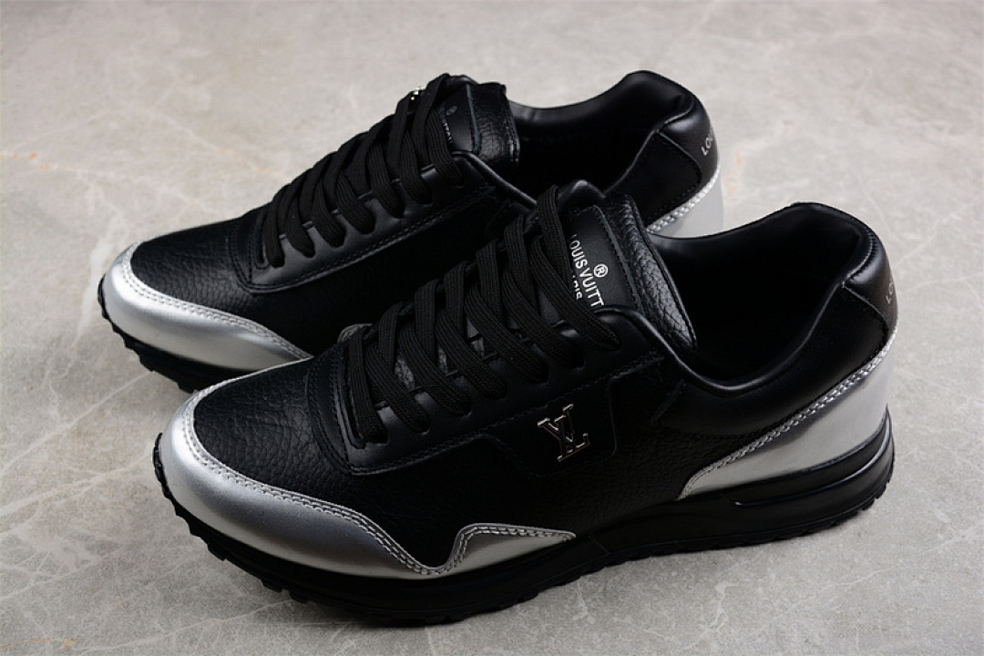 Louis Vuitton [0317174H56]-[L*V RUN AWAY SNEAKERS BLACK/WHITE]-[WOMAN:36-39]-[MAN:40-45] - Image 14