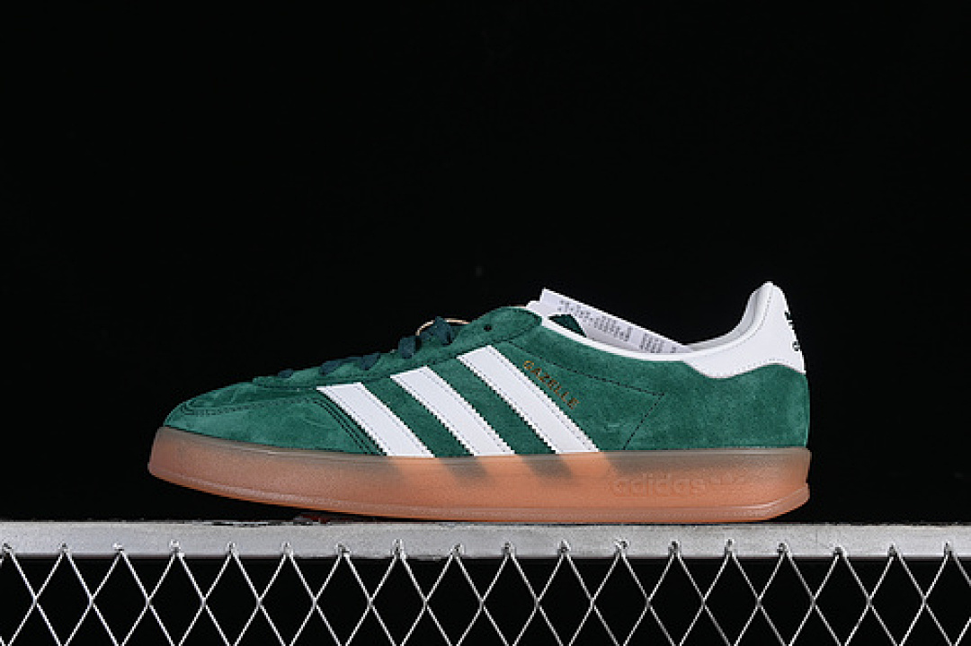 Unbranded [IG1596]-[ORIGINALS GAZELLE INDOOR COLLEGIATE GREEN/FOOTWEAR WHITE/GUM 2]-[UNISEX:35.5-45], photo 1