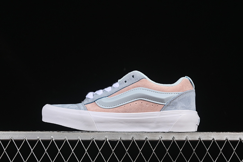 LOW-TOP RETRO CASUAL SHOES BLUE/PINK/WHITE · VN0009QCJV6, photo 1