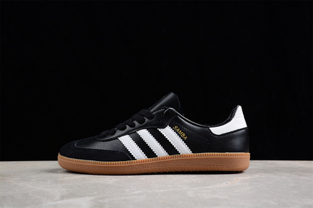 Adidas Adidas SAMBA VEGAN WHITE/BLACK/BROWN · IF0641, photo 1