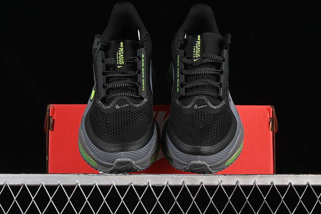 Nike [HQ2592-104]-[AIR ZOOM PEGASUS PREMIUM GREY/BLACK/GREEN]-[WOMAN:36-39]-[MAN:40-45] - Image 13