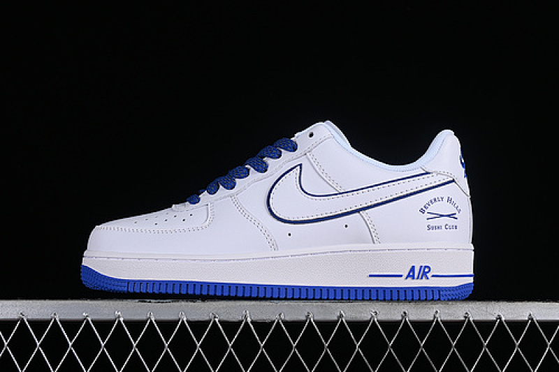 Nike Nike AIR FORCE 1 07 LOW SUSHI CLUB WHITE/BLUE · NS0517-006, photo 1
