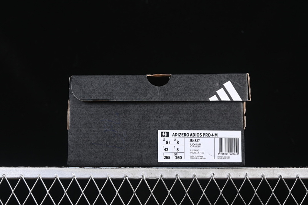 Adidas [JR4887]-[ADIZERO ADIOS 4 M BLACK/SILVER]-[WOMAN:36-39]-[MAN:40-46] - Image 12