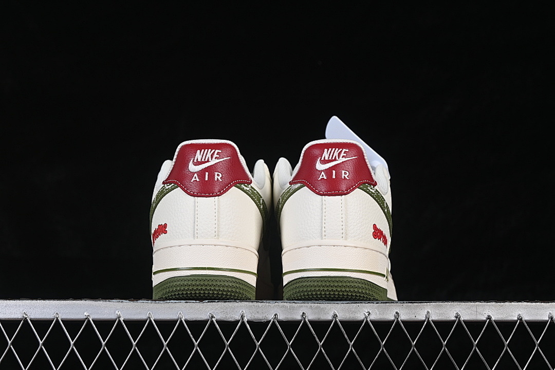 Nike [QW5606-273]-[AIR FORCE 1 07 LOW WHITE/GREEN/RED]-[WOMAN:36-39]-[MAN:40-45] - Image 14