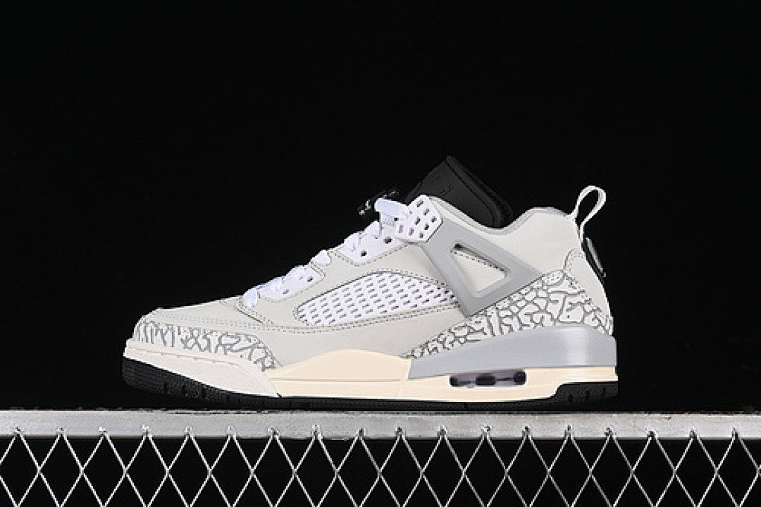Jordan Jordan SPIZIKE LOW AJ PHOTON DUST/SAIL/LIGHT SMOKE GREY · HQ1191-011, photo 1