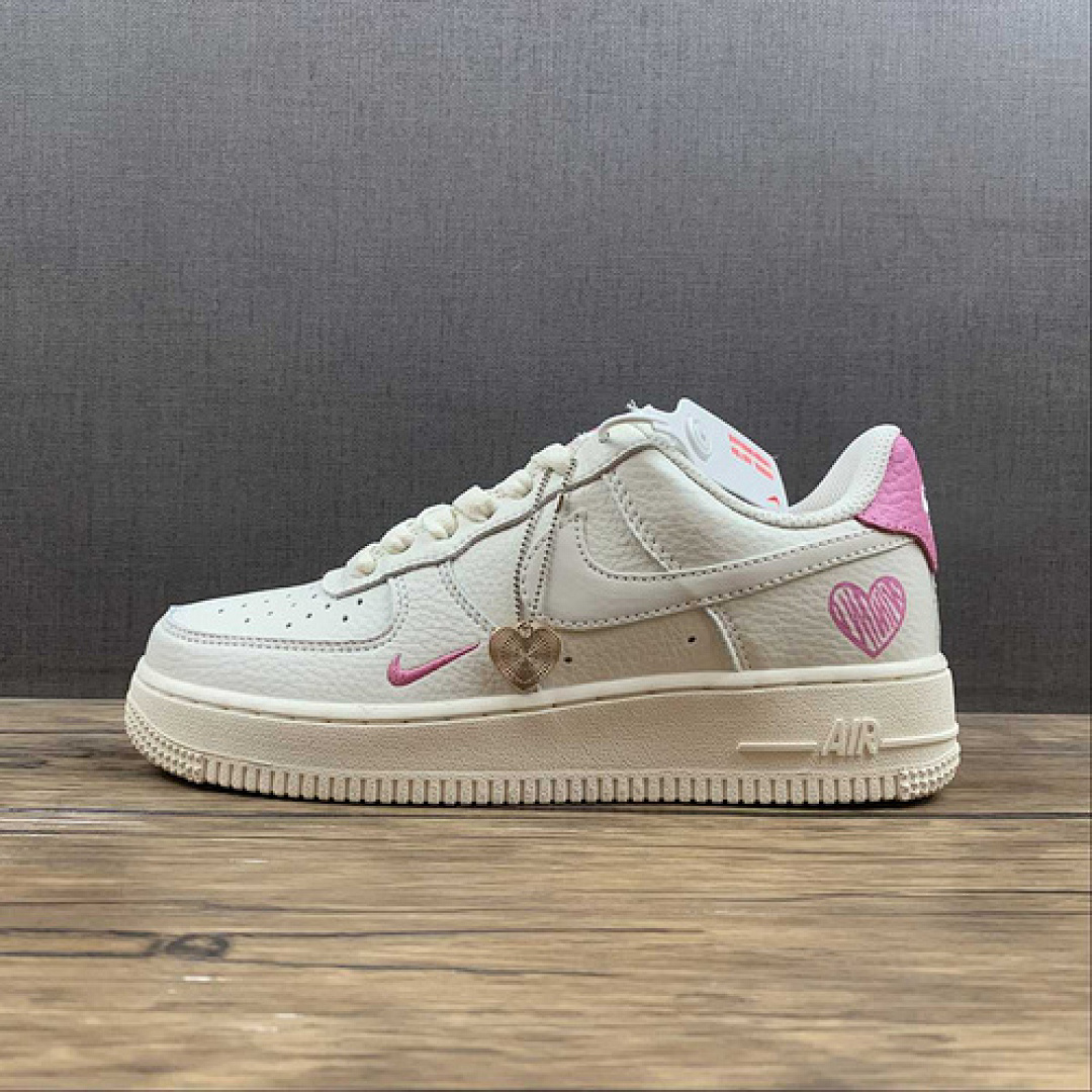 Nike [DM0119-300]-[AIR FORCE 1 LOW WHITE/WHITE/PINK]-[WOMAN:36-39], photo 1