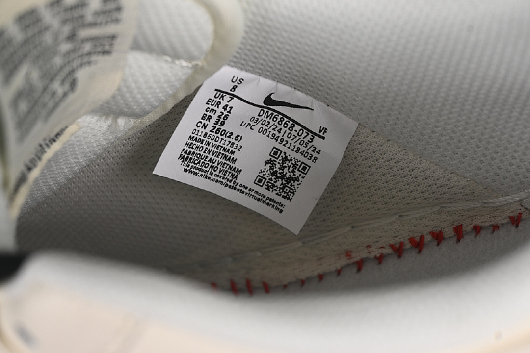 Nike [DM6868-073]-[AIR FORCE 1 07 LOW WHITE/GREY/BLACK]-[WOMAN:36-39]-[MAN:40-45] - Image 6