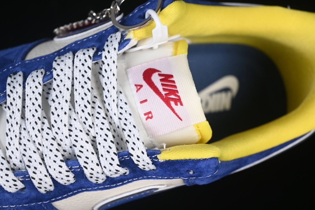 Nike [SY1388-006]-[AIR FORCE 1 07 LOW NAVY BLUE/WHITE/RED/YELLOW]-[WOMAN:36-39]-[MAN:40-45] - Image 9