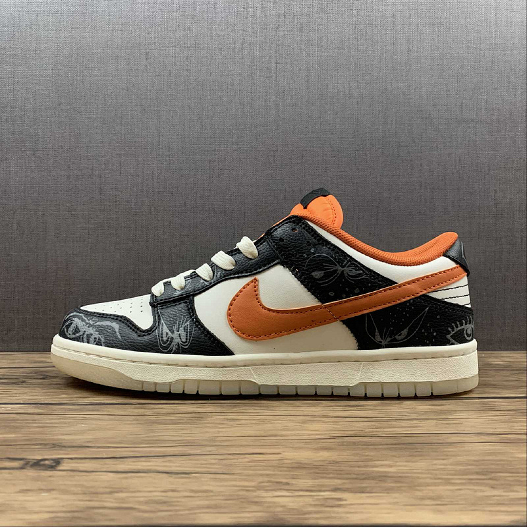 Unbranded [DD3357-100]-[SB DUNK LOW PREMIUM HALLOWEEN SAIL/BLACK/STARFISH]-[WOMAN:36-39]-[MAN:40-45], photo 1