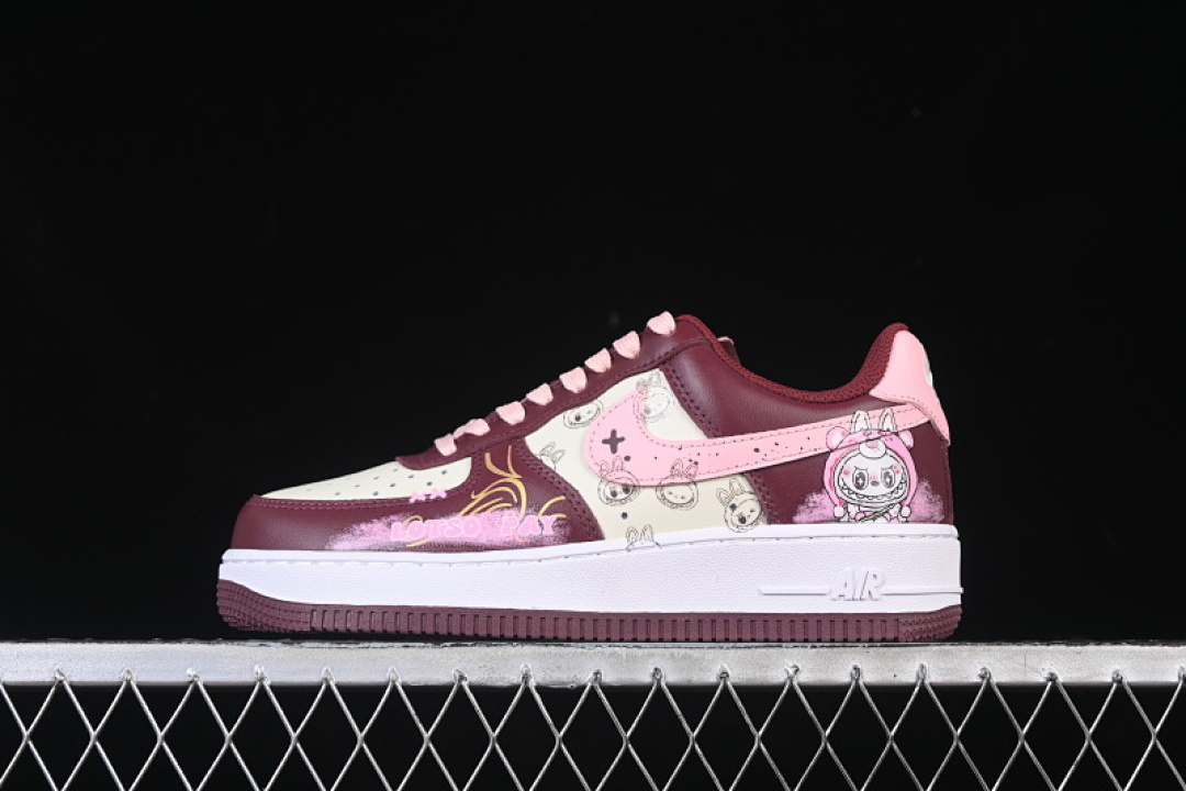Nike Nike AIR FORCE 1 07 LOW BERRY RED WHITE/RED/PINK · FD9925-611, photo 1