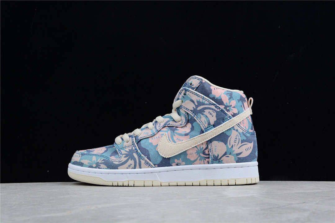 Nike DUNK HIGH SB MAUI WOWIE PINK/PINK/GREEN/BLUE · CZ2232-300, photo 1
