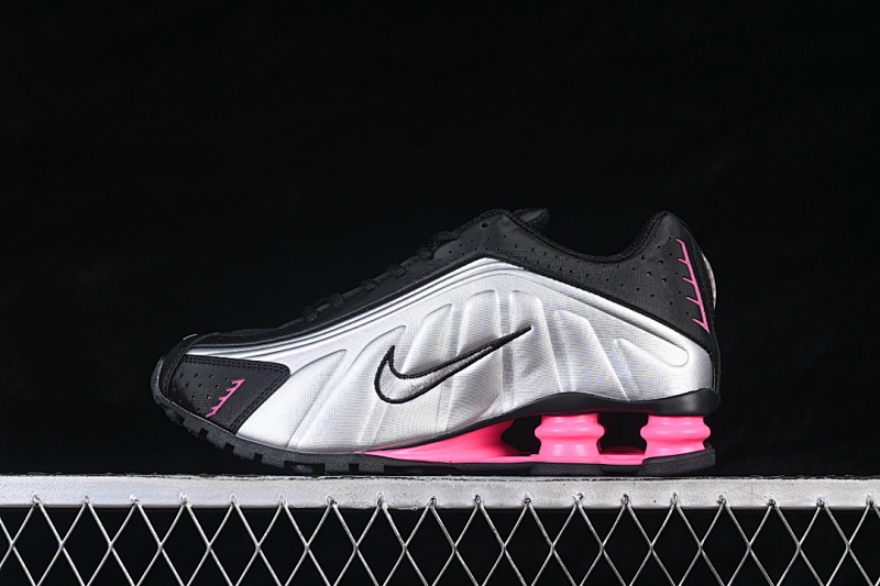 SHOX R4 BLACK/PINKSICLE/METALLIC SILVER · AR3565-012, photo 1