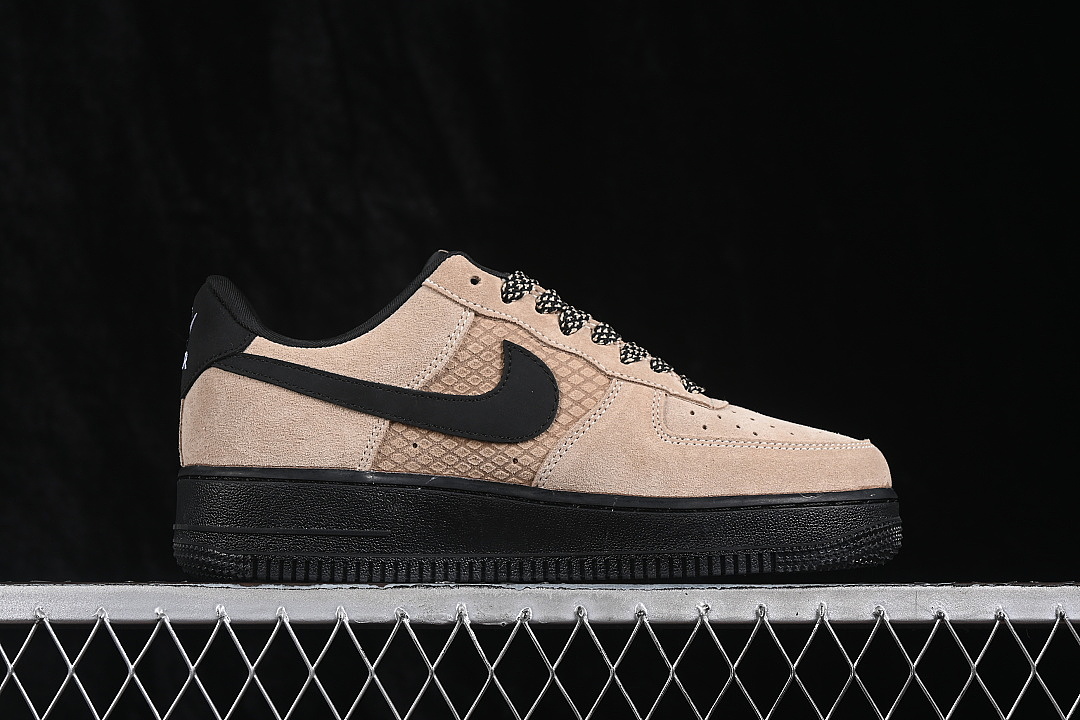Nike [LD1999-028]-[AIR FORCE 1 07 LOW CASUAL SNEAKERS BROWN/BLACK]-[WOMAN:36-39]-[MAN:40-45] - Image 15