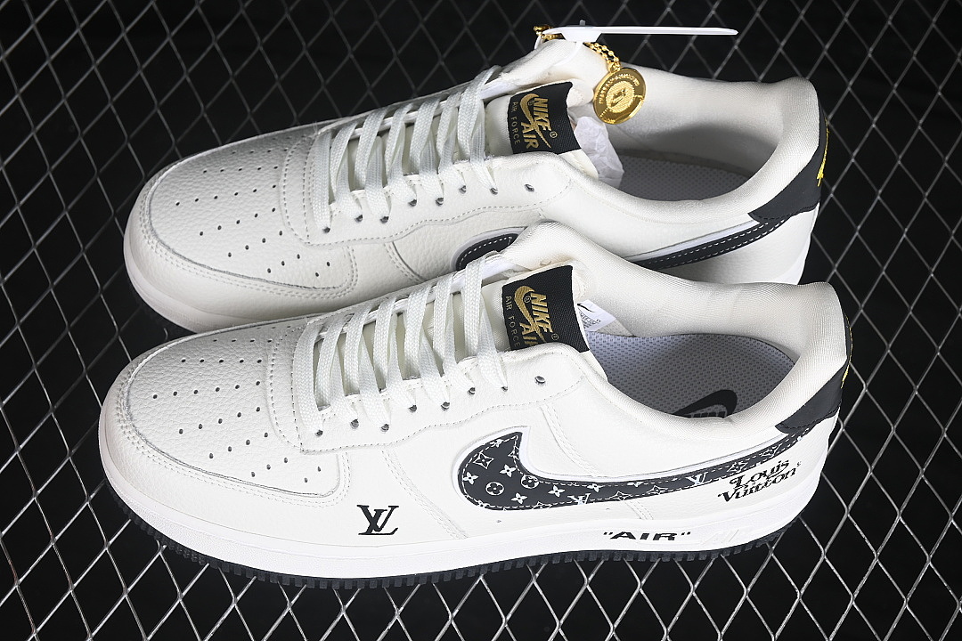 Nike [WY0655-104]-[AIR FORCE 1 07 LOW CASUAL SNEAKERS WHITE/BLACK/WHITE]-[WOMAN:36-39]-[MAN:40-45] - Image 11