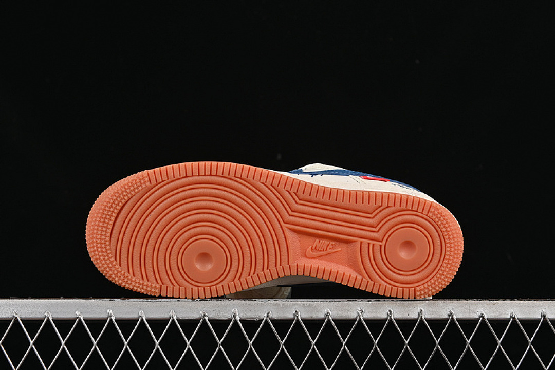 Nike [QW5836-001]-[AIR FORCE 1 07 LOW GREY/BEIGE/BLUE]-[WOMAN:36-39]-[MAN:40-45] - Image 15