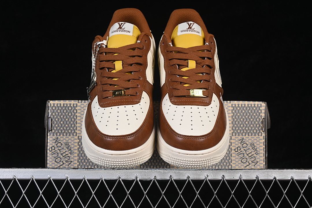Nike [IH1817-800]-[AIR FORCE 1 07 LOW WHITE/BROWN]-[WOMAN:36-39]-[MAN:40-45] - Image 13