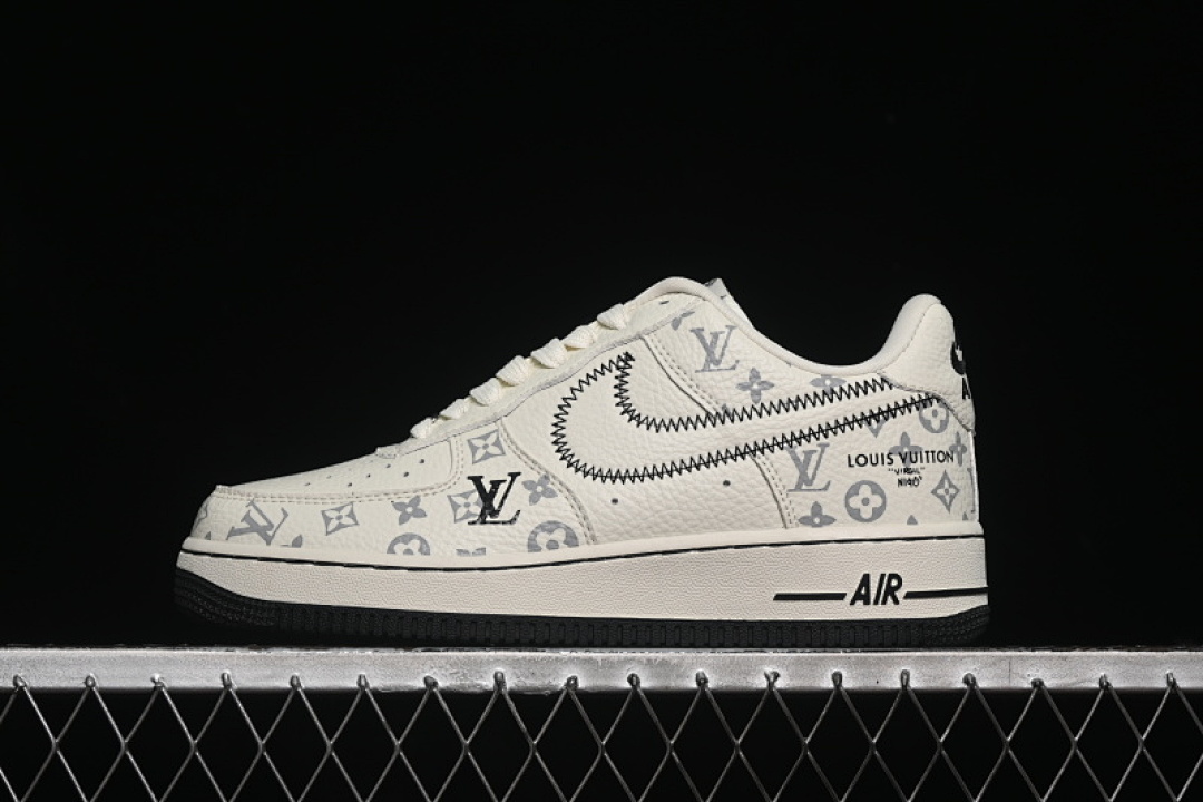 Nike [SC0601-557]-[AIR FORCE 1 07 LOW LV OFF WHITE/BLACK]-[WOMAN:36-39]-[MAN:40-45] - Image 2