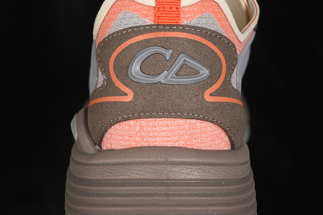 Dior [3SN342ABFH726]-[LOW-TOP CASUAL SHOES WHITE/BROWN/GREY/ORANGE]-[WOMAN:38-39]-[MAN:40-47] - Image 7