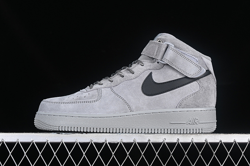 Nike Nike AIR FORCE 1 07 MID GREY/BLACK · CW2289-111, photo 1