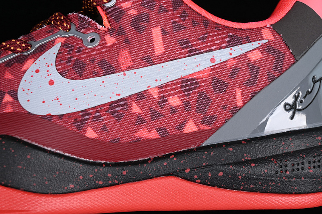 Nike [555035-661]-[KOBE 8 SYSTEM RED/GREY/BLACK]-[MAN:40-46] - Image 8