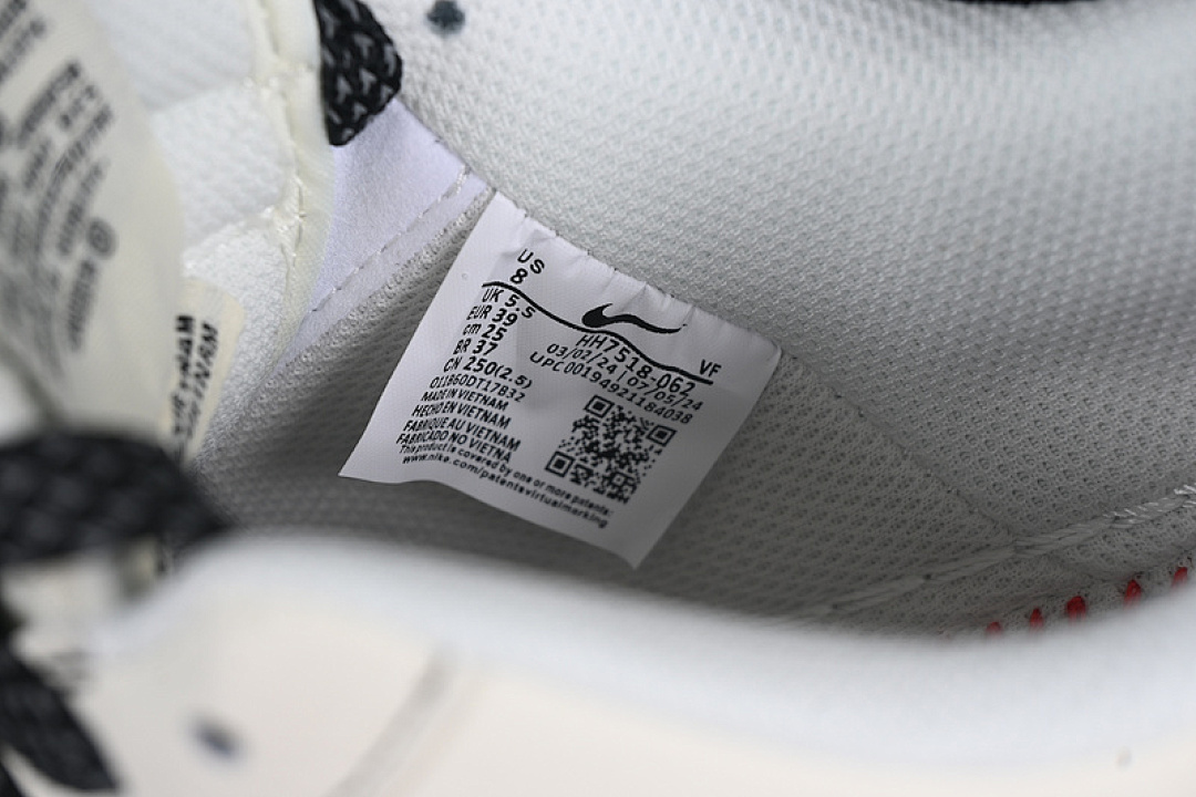 Nike [HH7518-062]-[AIR FORCE 1 07 LOW WHITE/BLACK]-[WOMAN:36-39]-[MAN:40-45] - Image 6