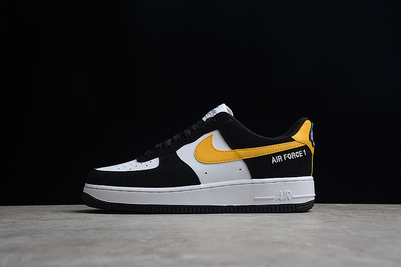 Nike Nike AIR FORCE 1 LOW ATHLETIC CLUB BLACK/WHITE-UNIVERSITY GOLD · DH7568-002, photo 1