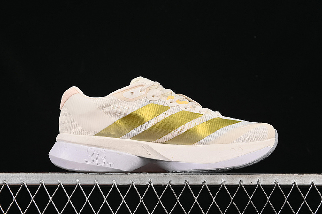 On Running [JS4952]-[ADIZERO BOSTON 13 BEIGE/GOLD]-[WOMAN:36-39]-[MAN:40-46] - Image 16