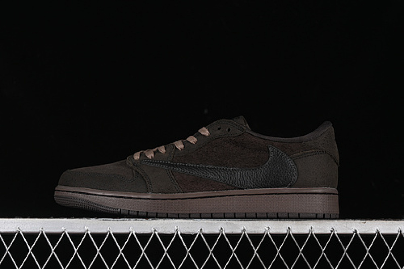 Jordan TRAVIS SCOTT X AIR Jordan 1 LOW OG DARK MOCHA/BLACK/VELVET BROWN · DM7866-202, photo 1