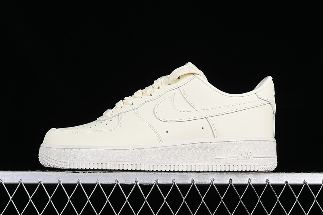 Nike [DM0211-101]-[AIR FORCE 1 07 LOW FRESH WHITE/YELLOW]-[WOMAN:35.5-39]-[MAN:40-45], photo 1