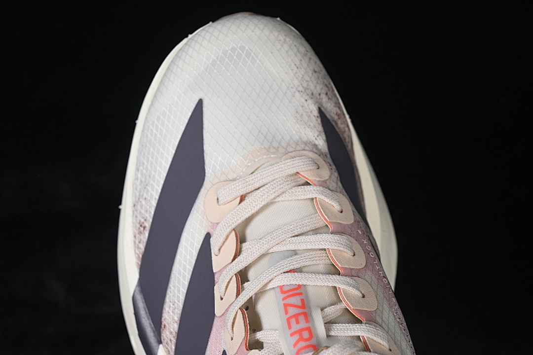 Adidas [JR6367]-[ADIOS 4 M LIGHTWEIGHT RUNNING SHOES PINK/BLACK/BEIGE]-[WOMAN:39]-[MAN:40-46] - Image 9