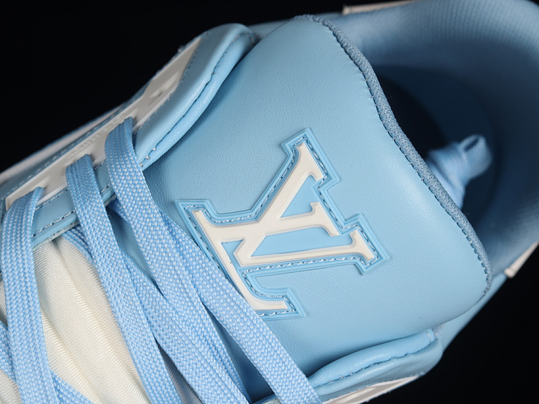 Louis Vuitton [L*V 2021SS FASHION SHOW SNEAKERS LIGHT BLUE/WHITE/WHITE]-[MAN:38-45] - Image 8