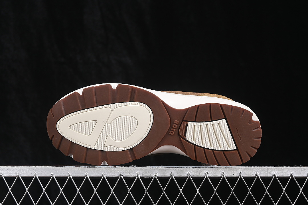 Dior [LOUNGE LACE UP CASUAL LIFE SHOES CONCRETE BROWN/COFFEE]-[MAN:40-45] - Image 13