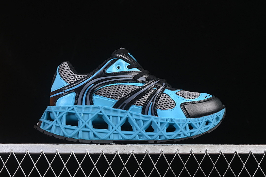 Dior [LOW-TOP CASUAL SPORTS SHOES BLUE/BLACK]-[WOMAN:36-39]-[MAN:40-46] - Image 16