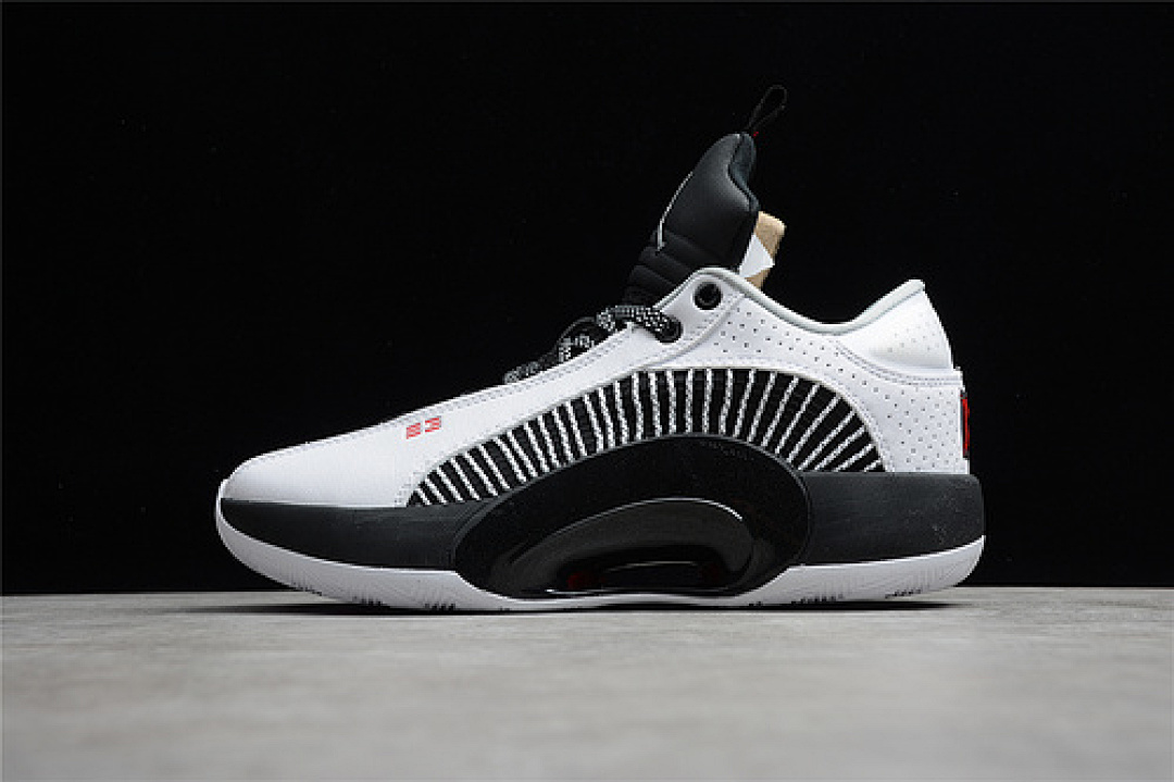 Jordan AIR Jordan 35 LOW PF WHITE/BLACK/VARSITY RED · CW2459-101, photo 1