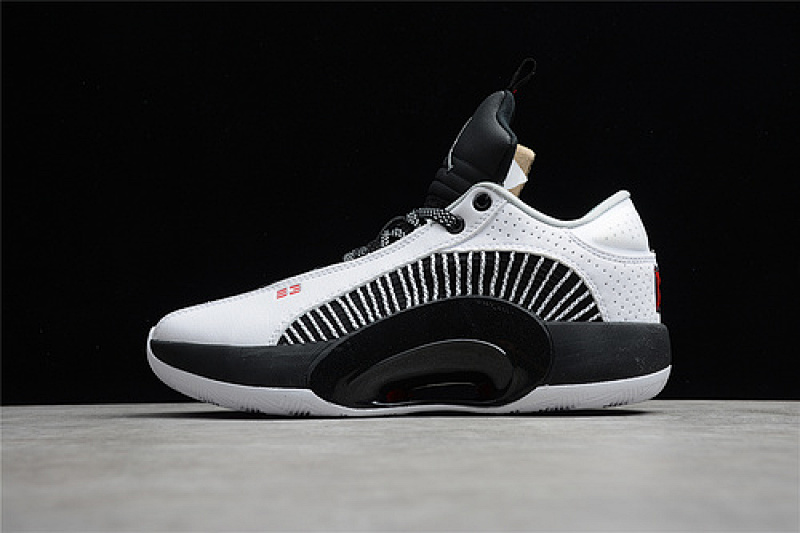 Jordan AIR Jordan 35 LOW PF WHITE/BLACK/VARSITY RED · CW2459-101, photo 1