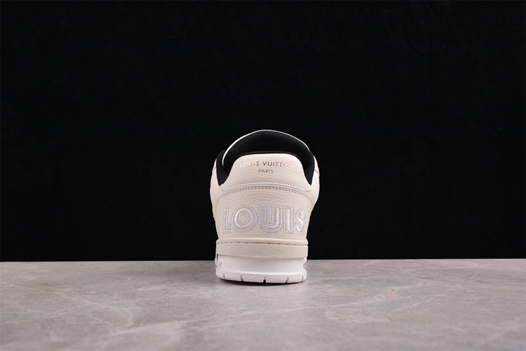 Louis Vuitton [2024TRAINER L*V LOUIS VUITTON TRAINER BLACK/GREY/KHAKI]-[WOMAN:35-39]-[MAN:40-45] - Image 6