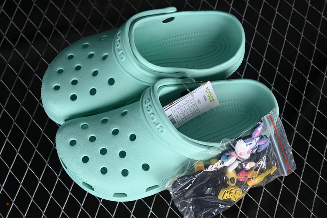 Crocs [CROCS DUAL PURPOSE BEACH HOLE SANDALS BLUE]-[WOMAN:34-39]-[MAN:40-46] - Image 6