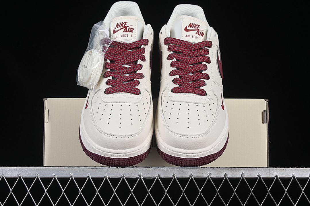Nike [CU1836-961]-[AIR FORCE 1 07 LOW OFF WHITE/RED]-[WOMAN:36-39]-[MAN:40-45] - Image 13